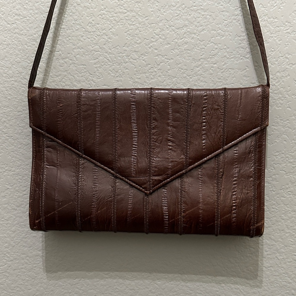 Elegant Vintage  Brown Women's Clutch EUC